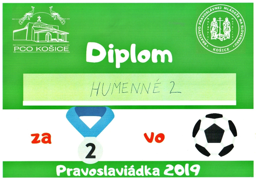 2019-Humencania-na-Pravoslaviadke-v-KE-Diplom-za-2.-miesto-vo-futbale-16.3.2019